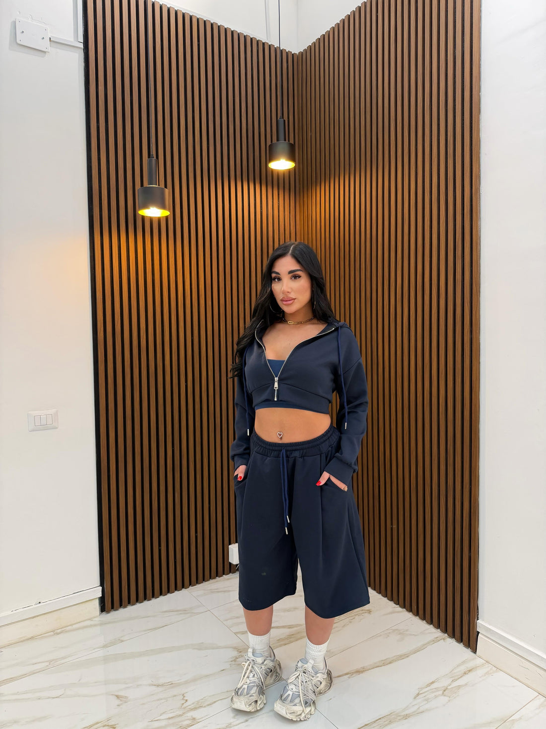 CORDINATO CANNES BLU