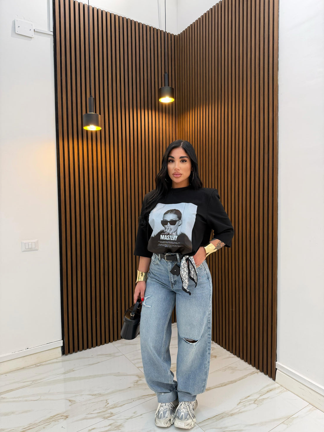 T-SHIRT MASTERY NERO