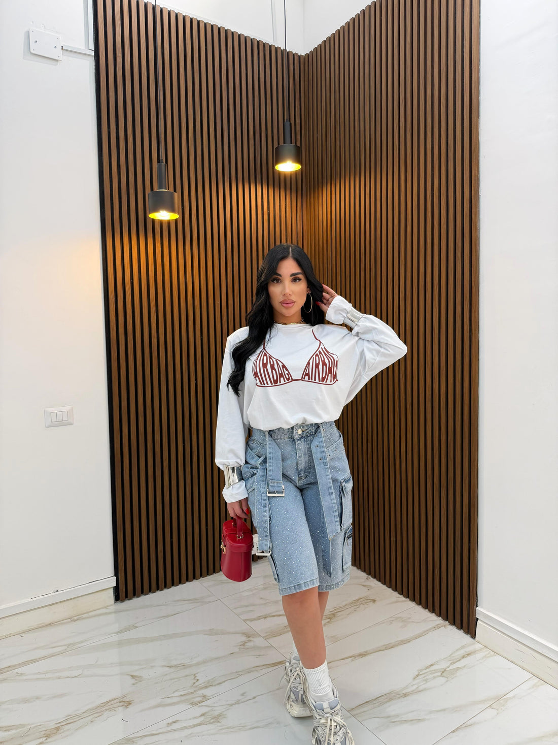 MAGLIA AIRBAG BIANCO