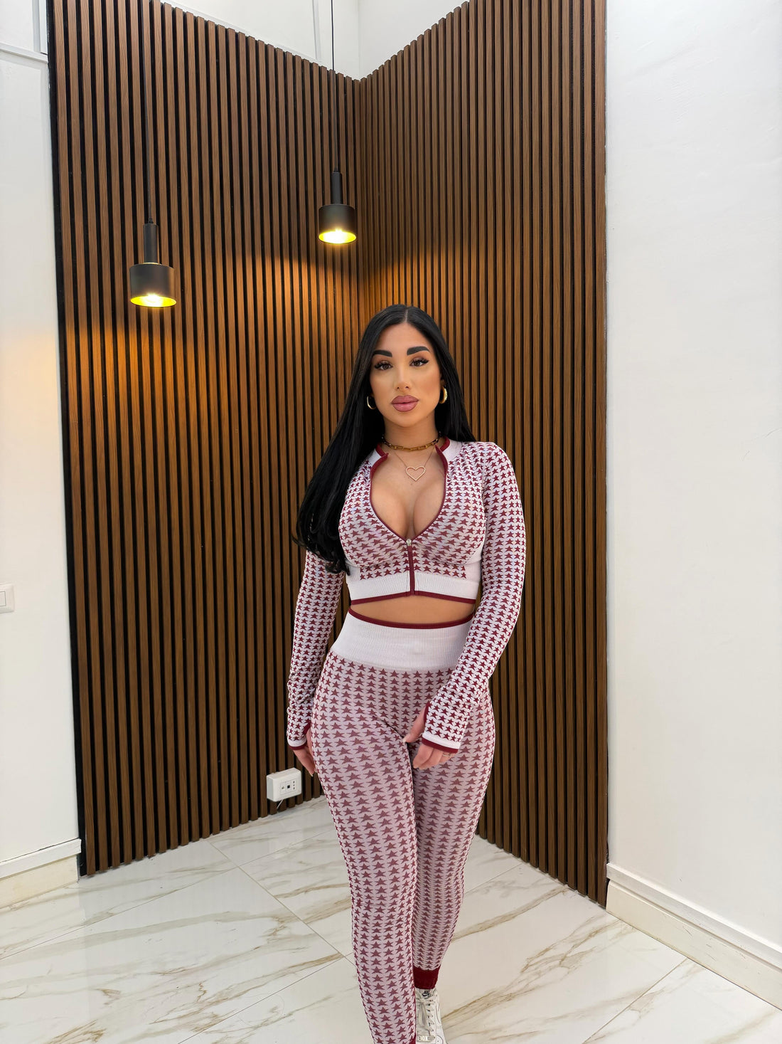 CORDINATO STAR BORDEAUX